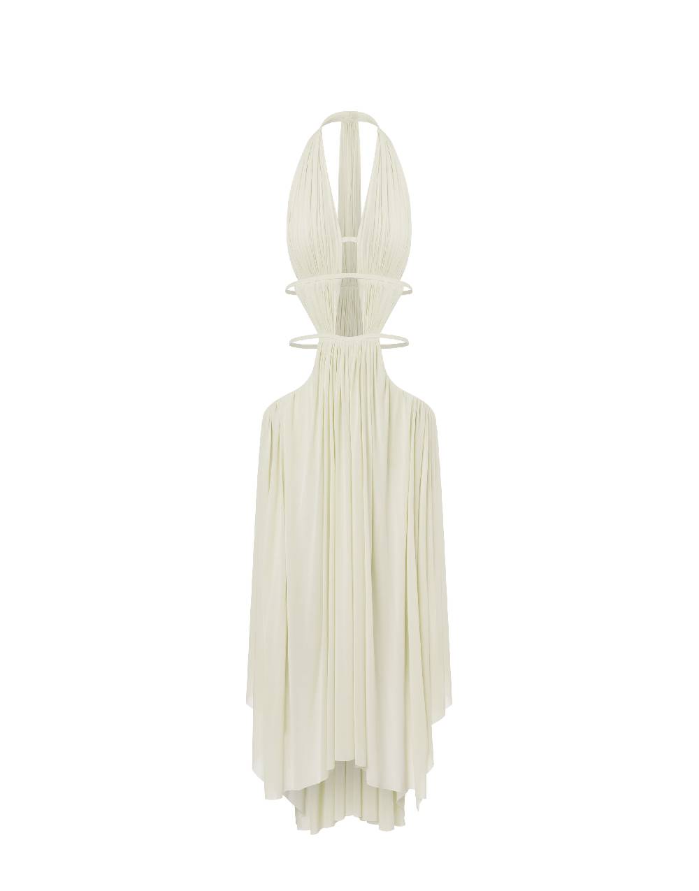 Philosophy Di Lorenzo Serafini Abito in jersey drappeggiato con cut-out Italia