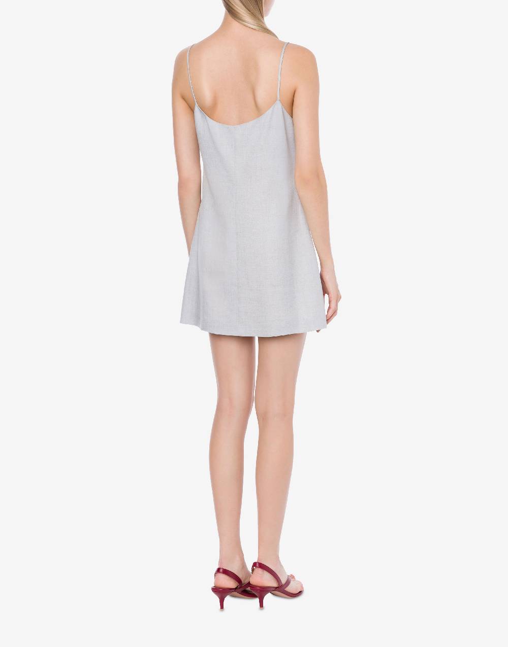 Philosophy Di Lorenzo Serafini Minidress in tela misto lino In Linea