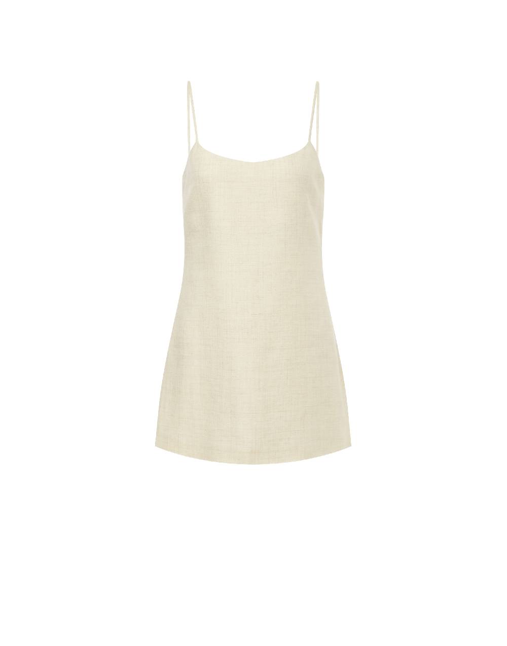 Philosophy Di Lorenzo Serafini Minidress in tela misto lino Qualità