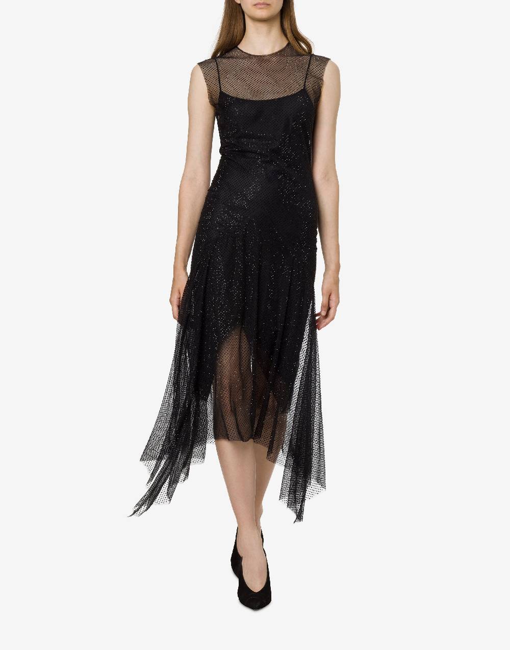 Philosophy Di Lorenzo Serafini Abito in tulle strass Consegna Veloce