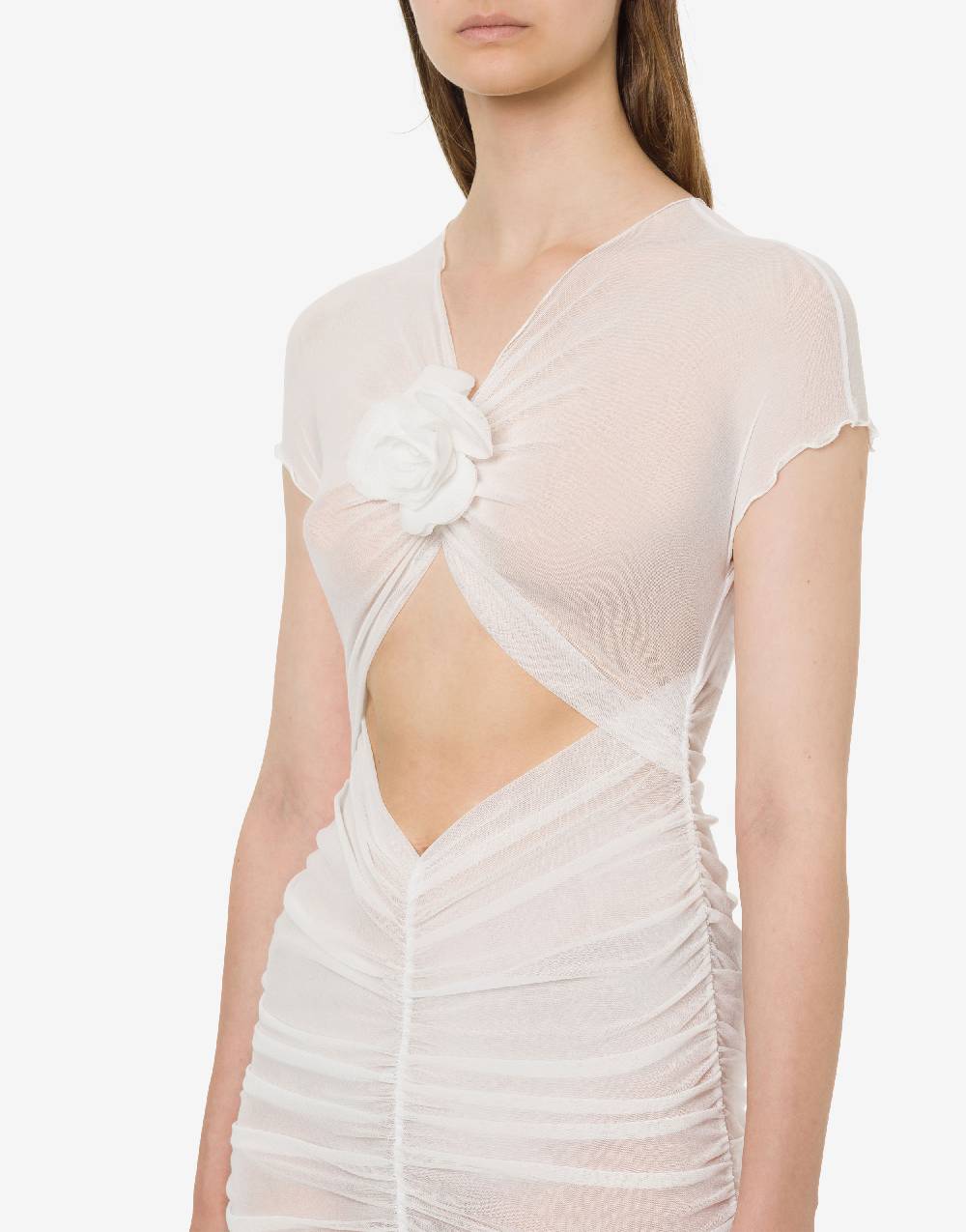 Philosophy Di Lorenzo Serafini Minidress beachwear in tulle stretch Fino Al -60%