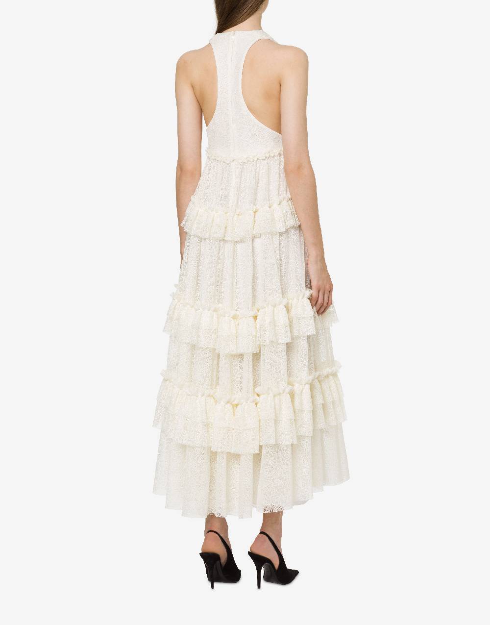 Philosophy Di Lorenzo Serafini Abito a balze in pizzo Shopping Online