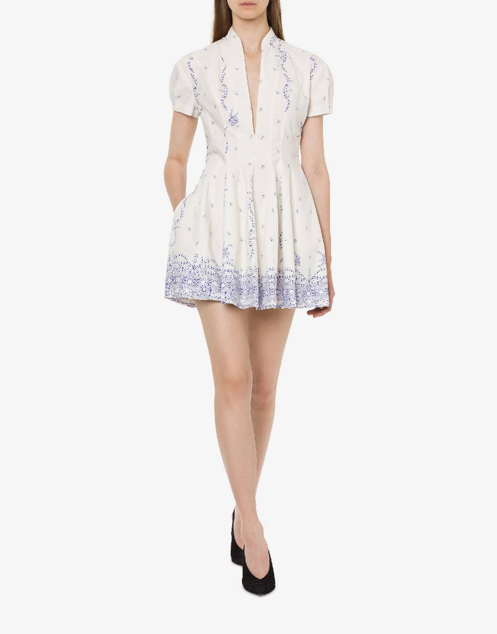 Philosophy Di Lorenzo Serafini Minidress in popeline stampato Prezzo Ridotto