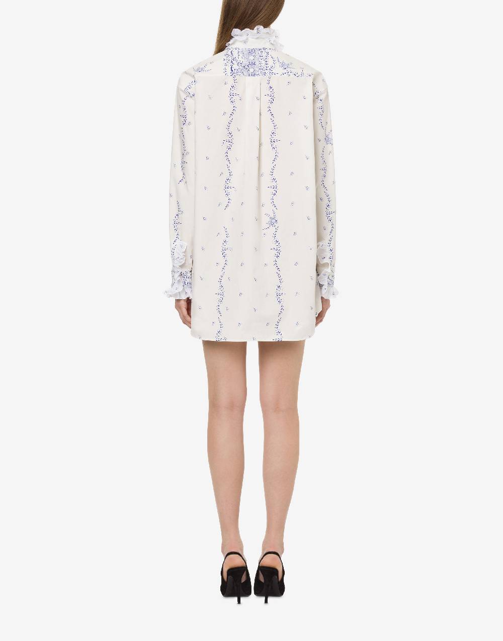 Philosophy Di Lorenzo Serafini Shirt dress in popeline stampato Novità