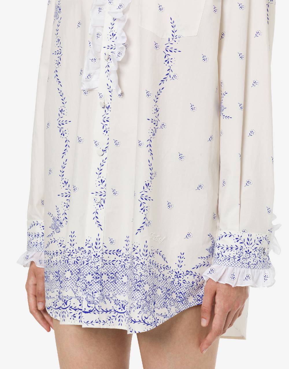 Philosophy Di Lorenzo Serafini Shirt dress in popeline stampato Novità