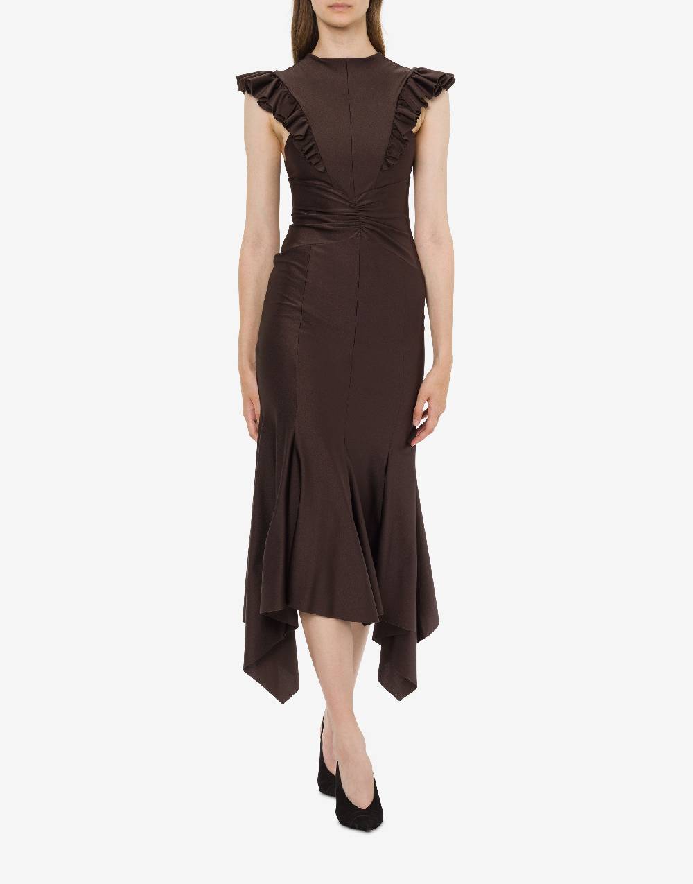 Philosophy Di Lorenzo Serafini Abito in lycra con ruches Offerta