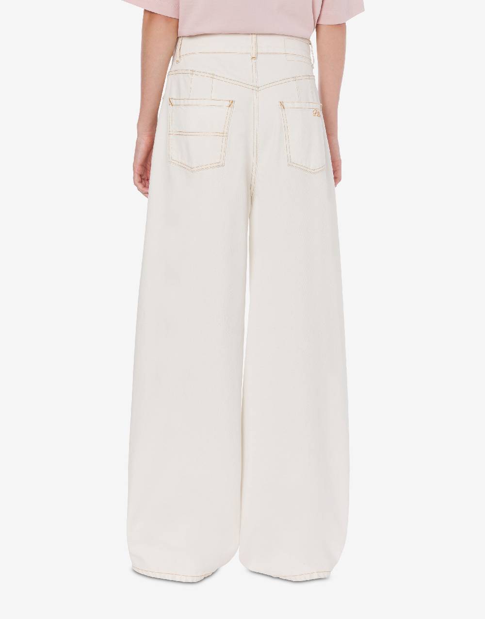 Philosophy Di Lorenzo Serafini Pantalone oversize in denim bleach Online