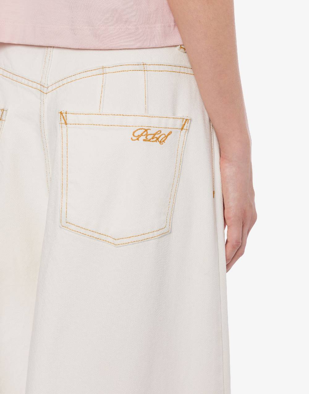 Philosophy Di Lorenzo Serafini Pantalone oversize in denim bleach Online
