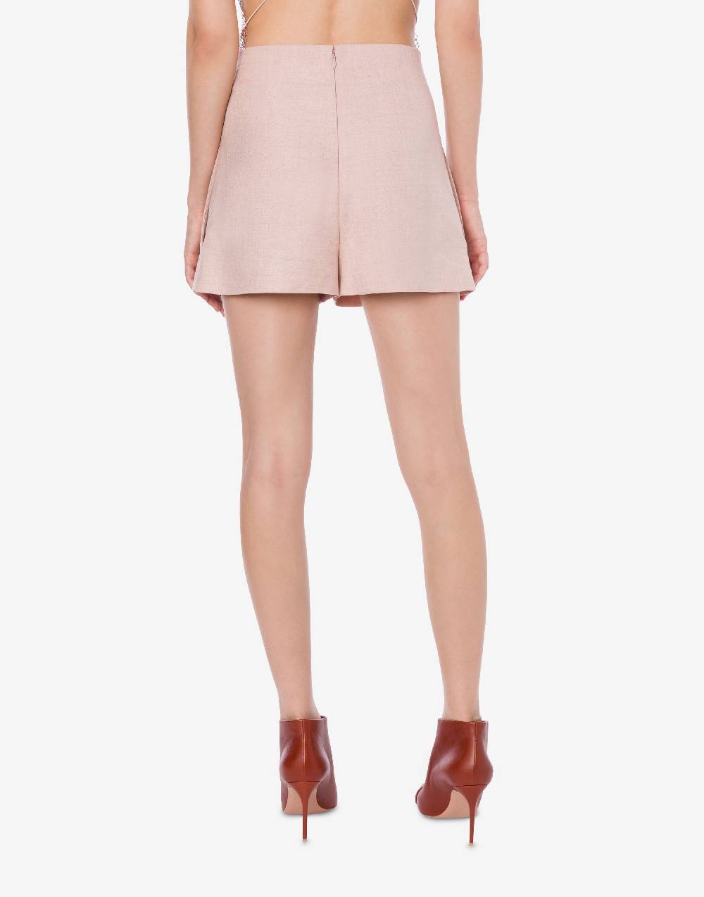 Philosophy Di Lorenzo Serafini Short in tela di misto lino Outlet
