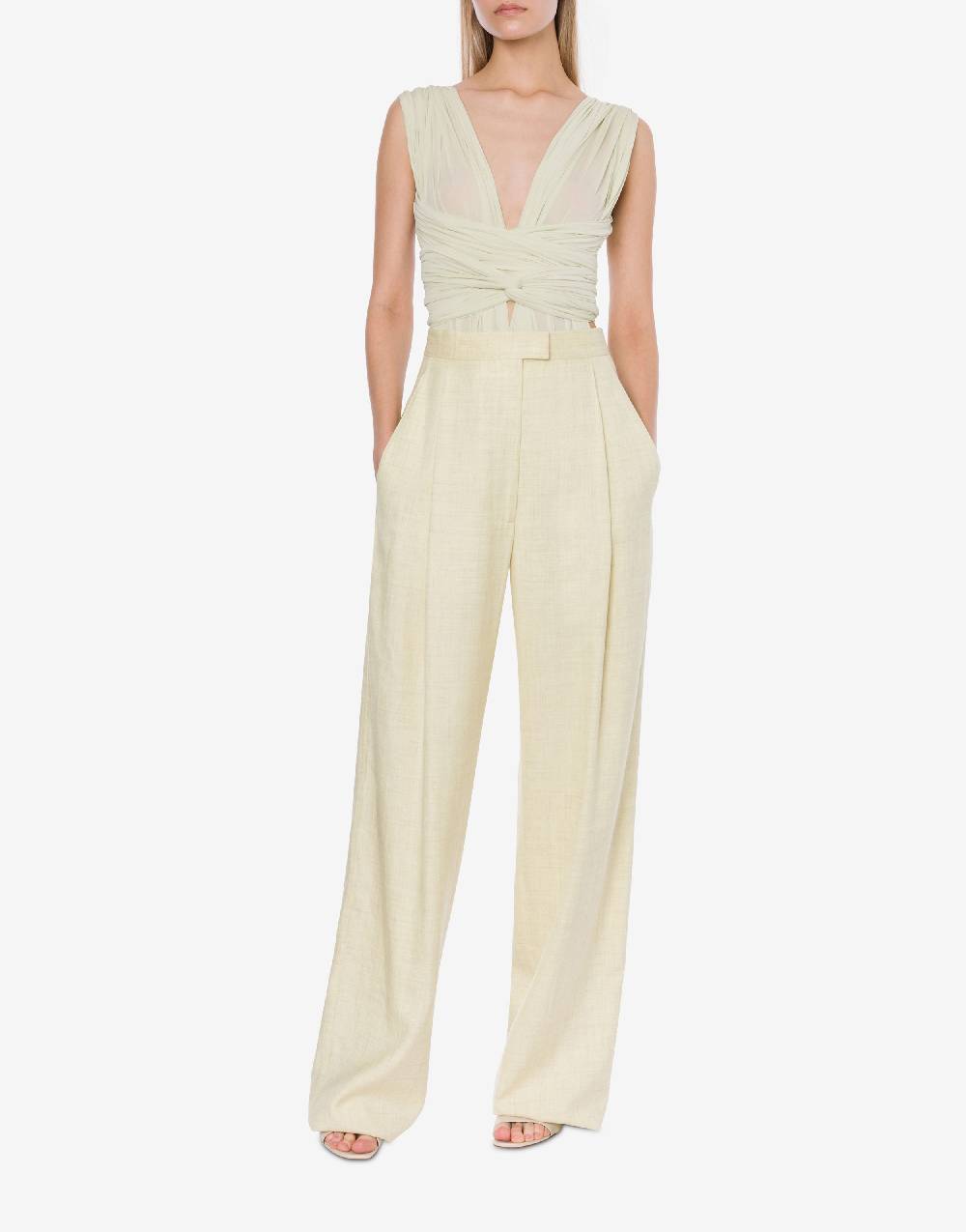 Philosophy Di Lorenzo Serafini Pantalone in tela di misto lino Saldi