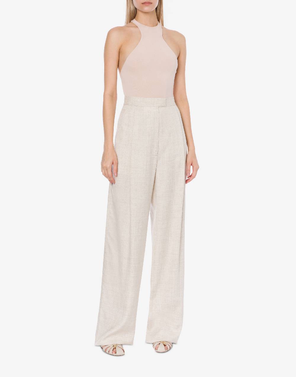 Philosophy Di Lorenzo Serafini Pantalone in tela di misto lino Offerte