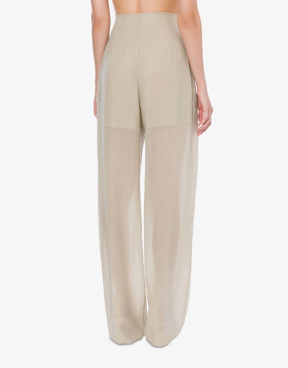 Philosophy Di Lorenzo Serafini Pantalone ampio in voile di lana Comprare a buon mercato