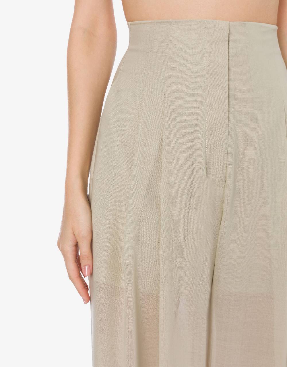 Philosophy Di Lorenzo Serafini Pantalone ampio in voile di lana Comprare a buon mercato