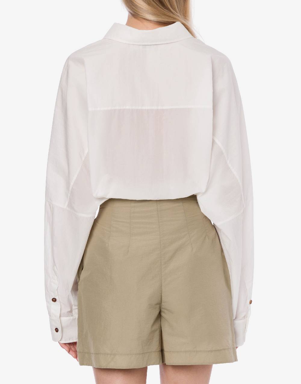 Philosophy Di Lorenzo Serafini Maxi camicia in nylon Negozio