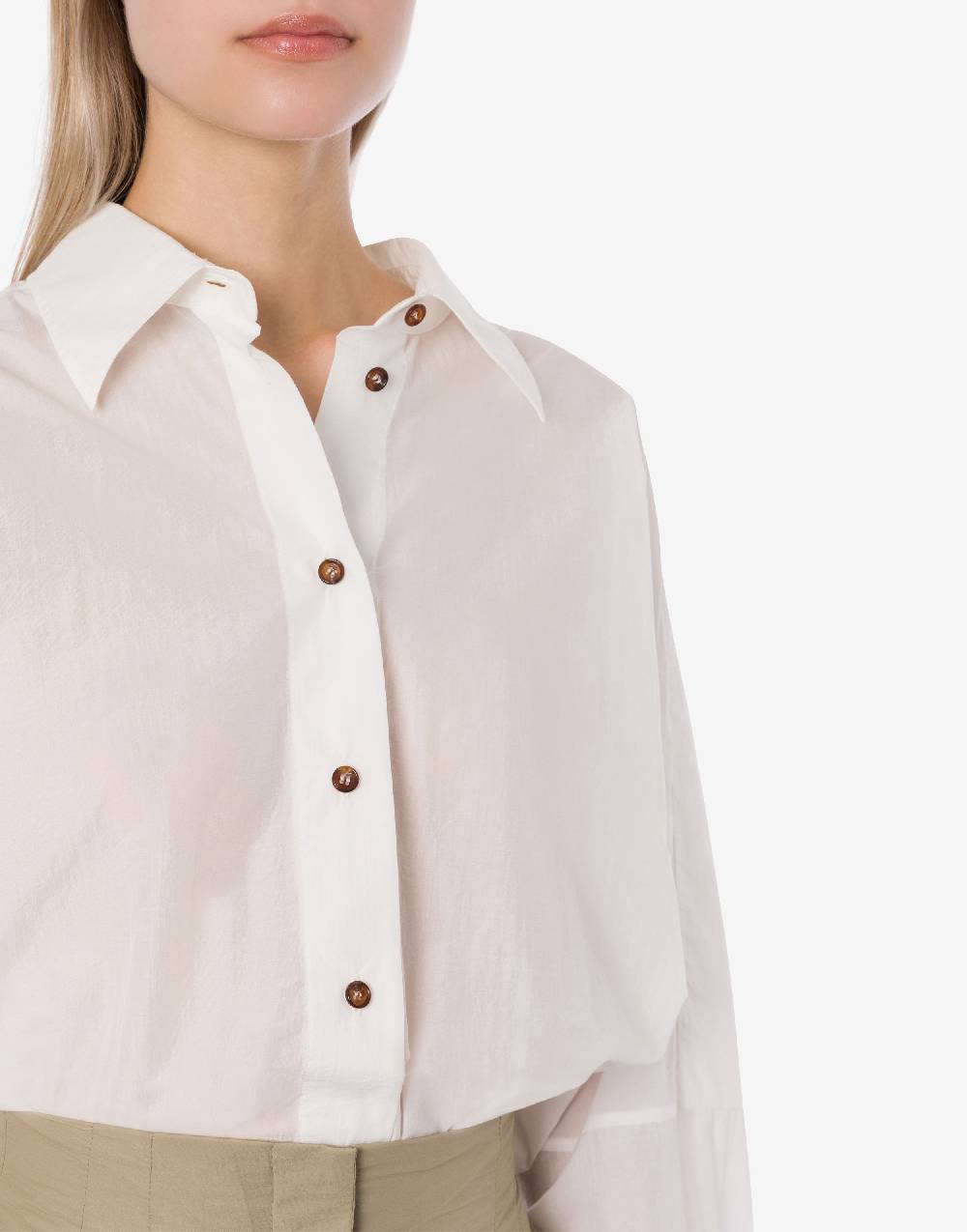 Philosophy Di Lorenzo Serafini Maxi camicia in nylon Negozio