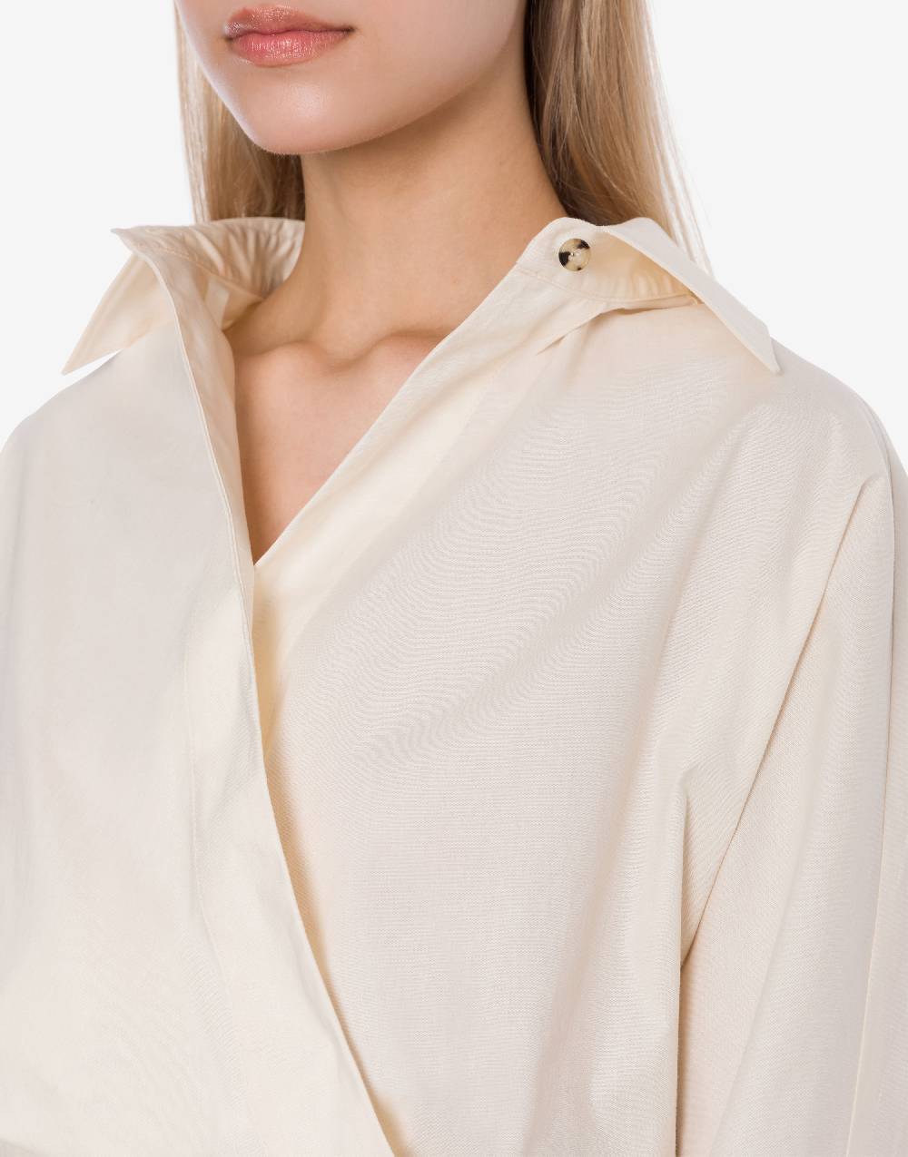 Philosophy Di Lorenzo Serafini Camicia in cotone stretch con bottoni In Saldo