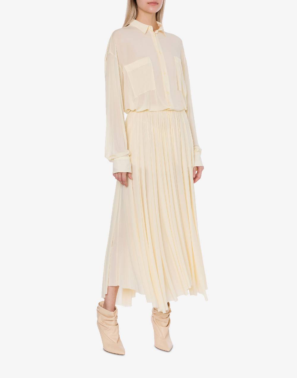 Philosophy Di Lorenzo Serafini Camicia oversize in jersey stretch Offerta natalizia