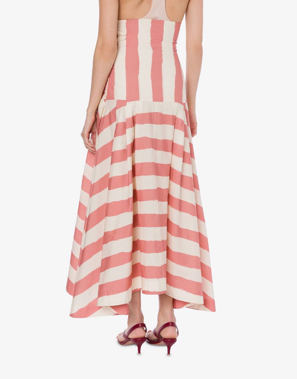 Philosophy Di Lorenzo Serafini Gonna a righe in cotone stretch Pezzi Unici