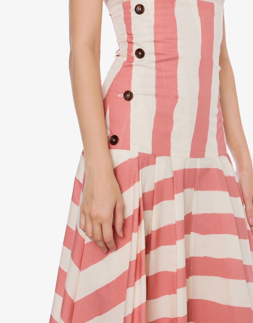 Philosophy Di Lorenzo Serafini Gonna a righe in cotone stretch Pezzi Unici
