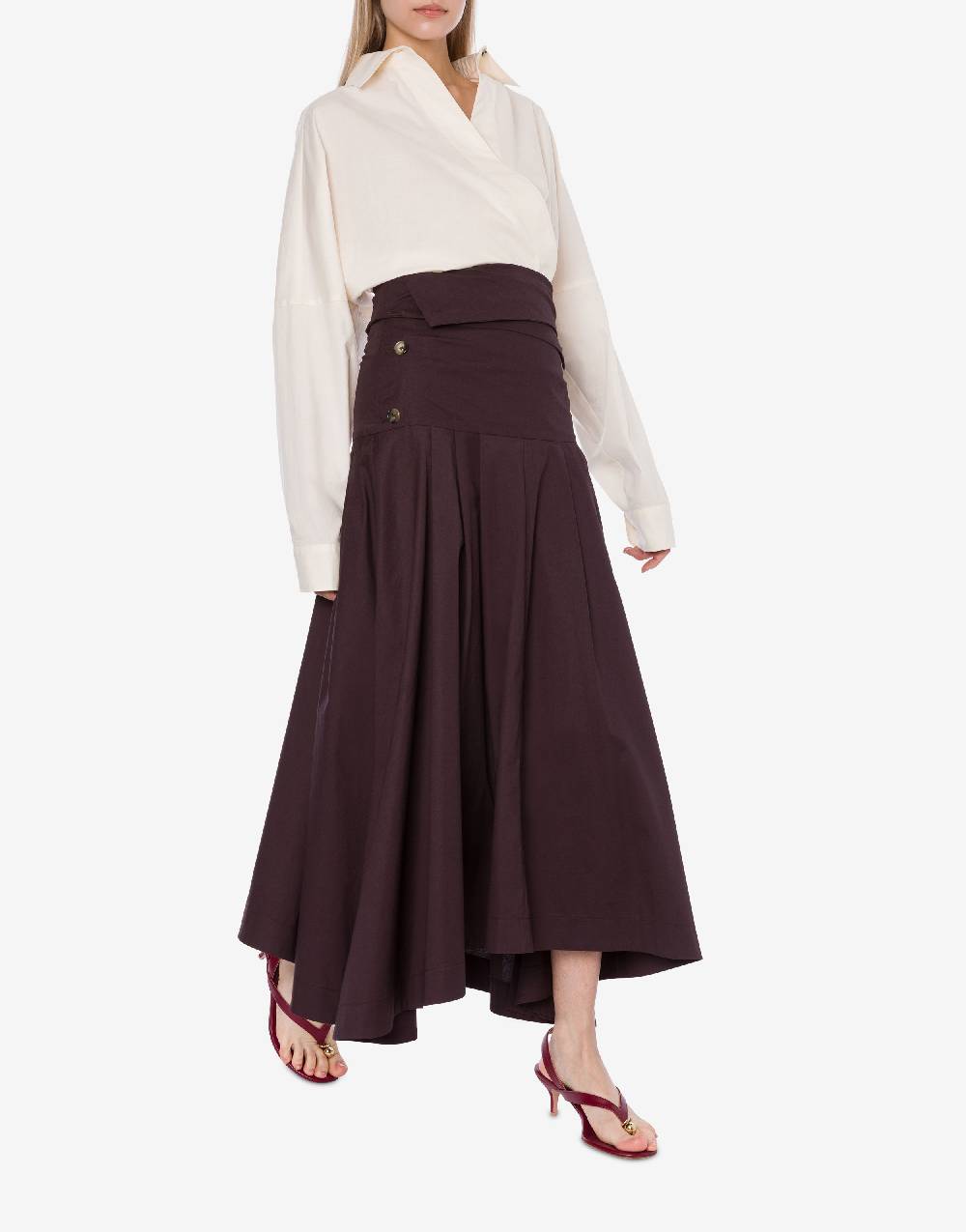 Philosophy Di Lorenzo Serafini Gonna longuette in cotone stretch Soddisfazione Garantita