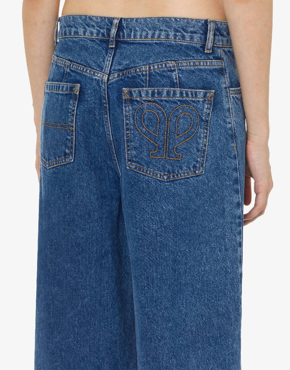 Philosophy Di Lorenzo Serafini Pantalone oversize in denim Acquista Ora