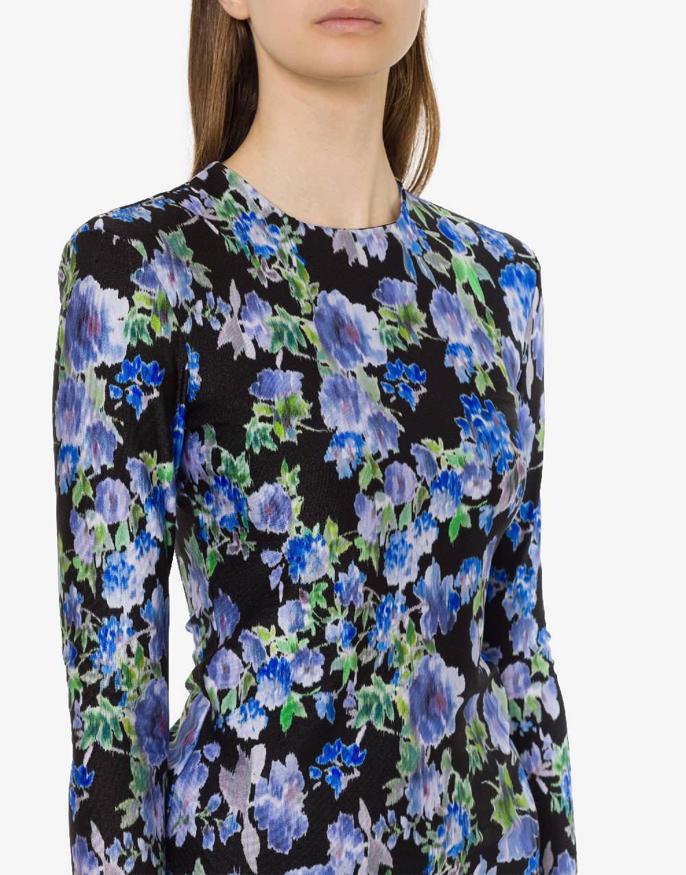 Philosophy Di Lorenzo Serafini Top in lycra con stampa fiori Sottocosto