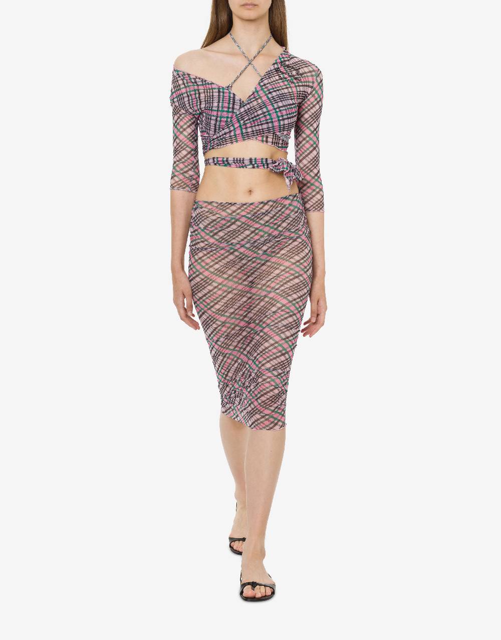 Philosophy Di Lorenzo Serafini Gonna beachwear in tulle Check Vendita Calda