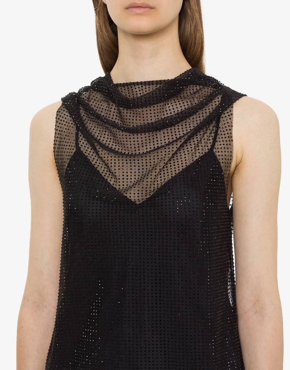 Philosophy Di Lorenzo Serafini Top in tulle con strass I Più Venduti