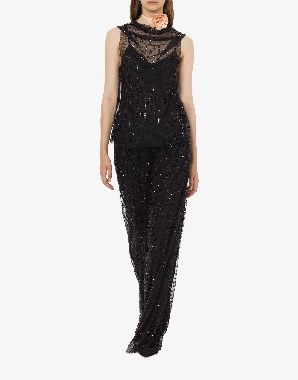 Philosophy Di Lorenzo Serafini Top in tulle con strass I Più Venduti