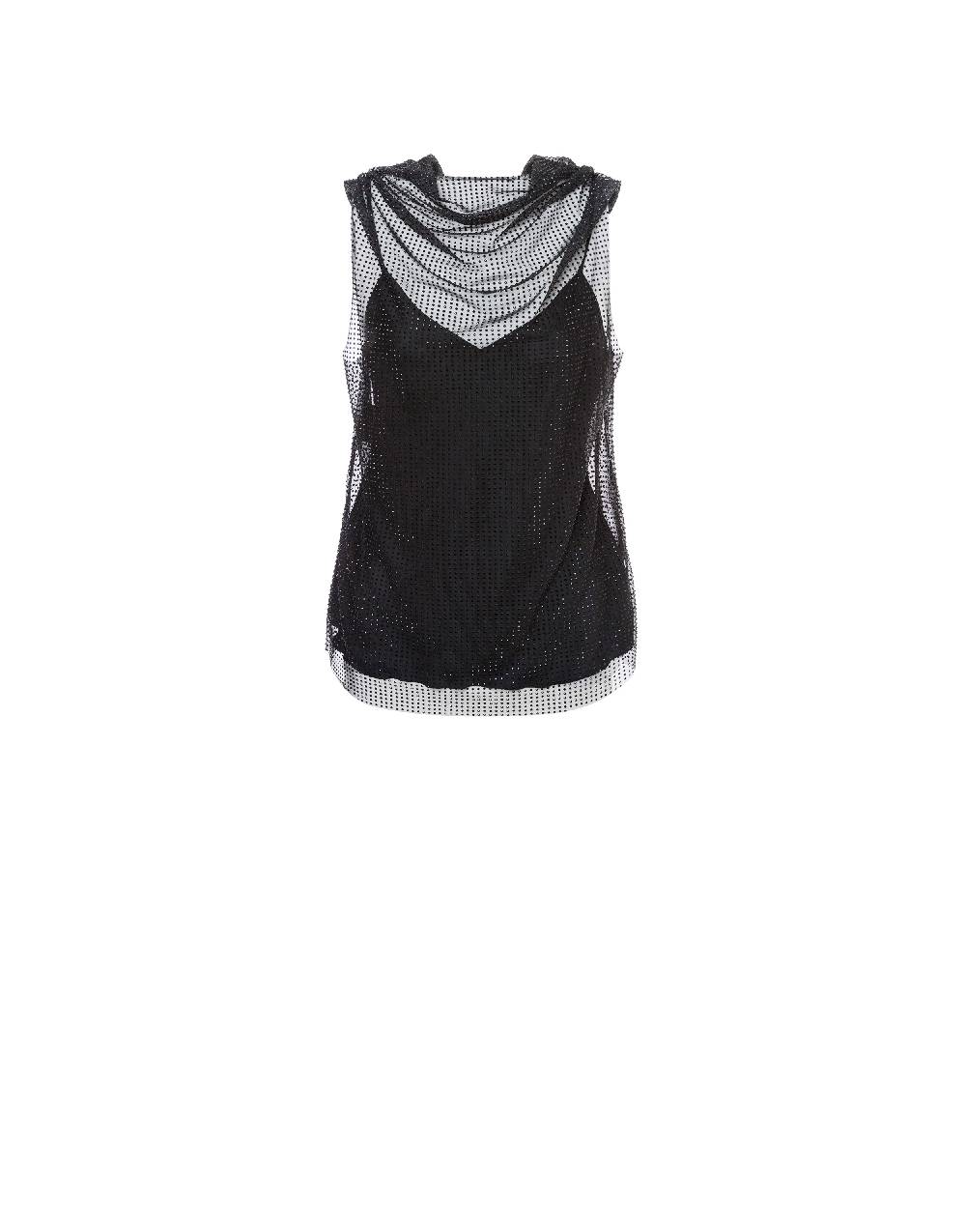 Philosophy Di Lorenzo Serafini Top in tulle con strass I Più Venduti