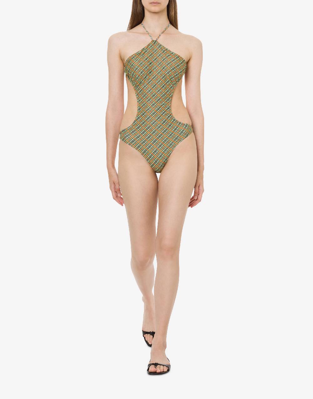 Philosophy Di Lorenzo Serafini Trikini con stampa Check Moda