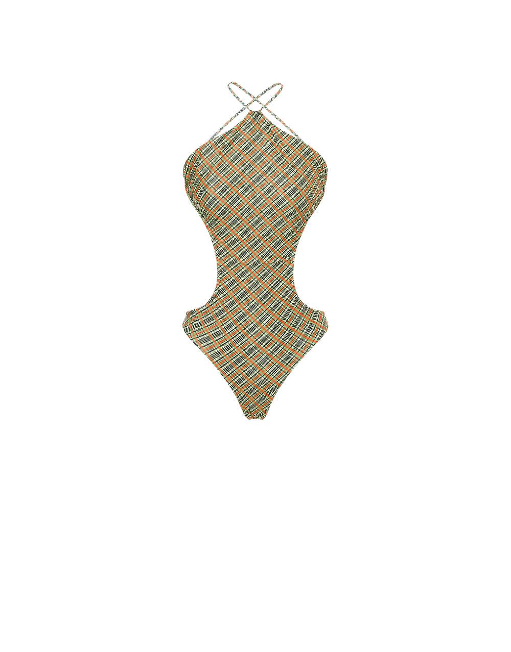 Philosophy Di Lorenzo Serafini Trikini con stampa Check Moda