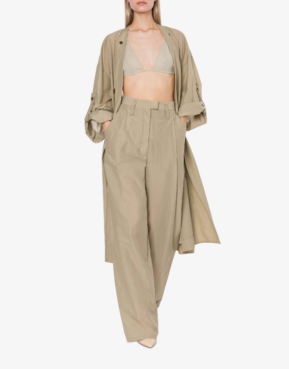 Philosophy Di Lorenzo Serafini Pantalone a vita bassa in nylon Sottocosto