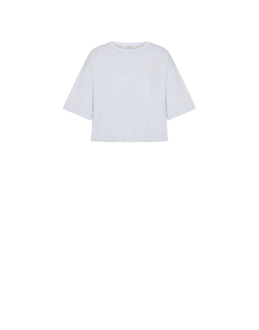 Philosophy Di Lorenzo Serafini T-shirt crop in jersey con logo Online