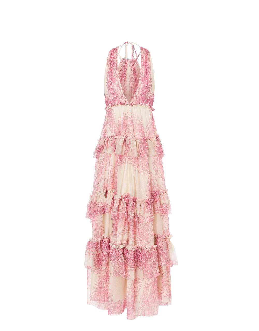 Philosophy Di Lorenzo Serafini Abito a balze in tulle stampato Hotsell