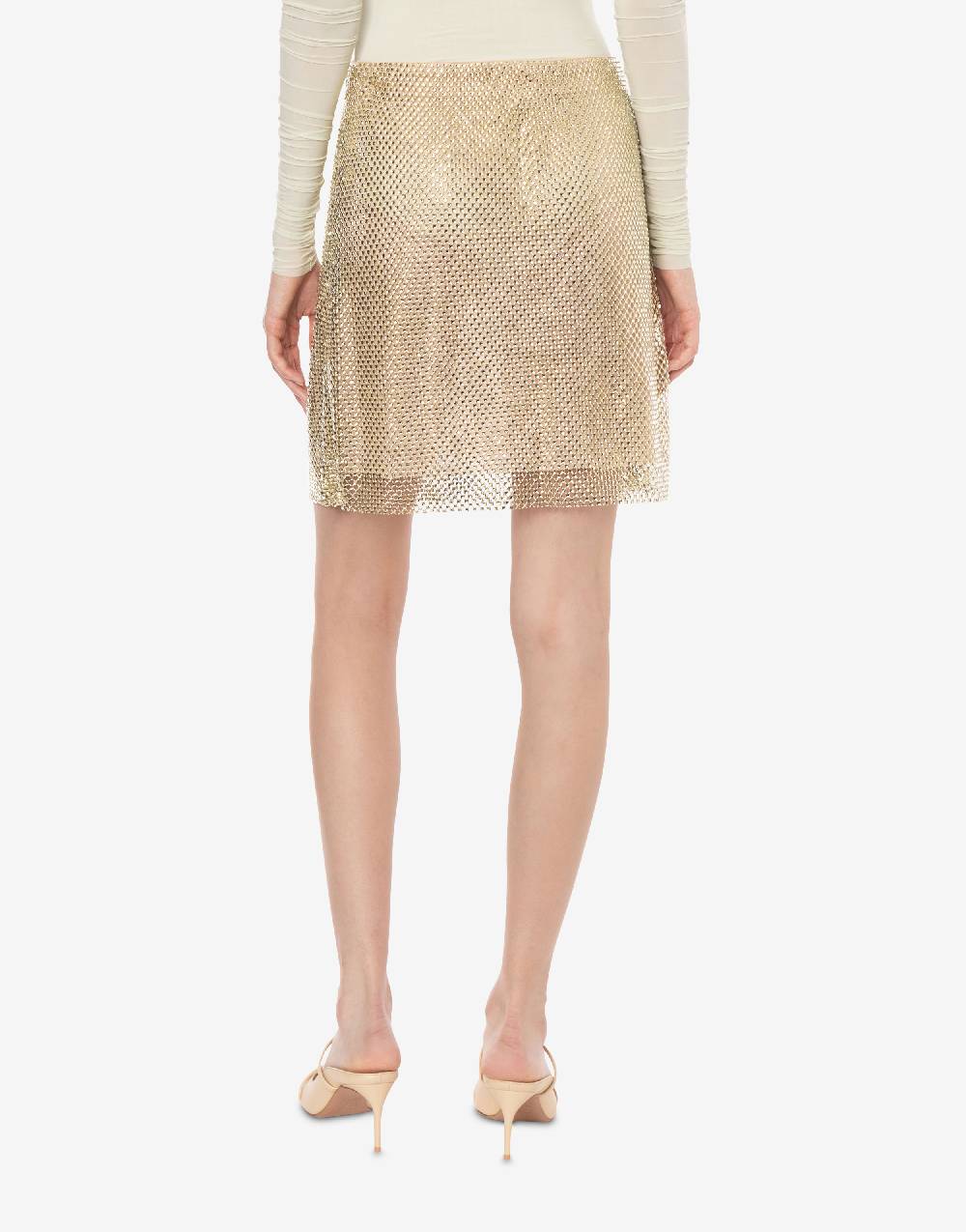 Philosophy Di Lorenzo Serafini Gonna in rete con strass Saldi Di Fabbrica