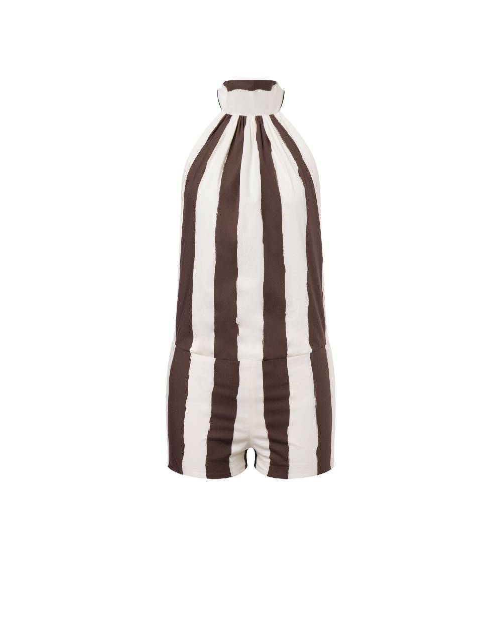Philosophy Di Lorenzo Serafini Tuta corta a righe in cotone stretch Vendite Flash