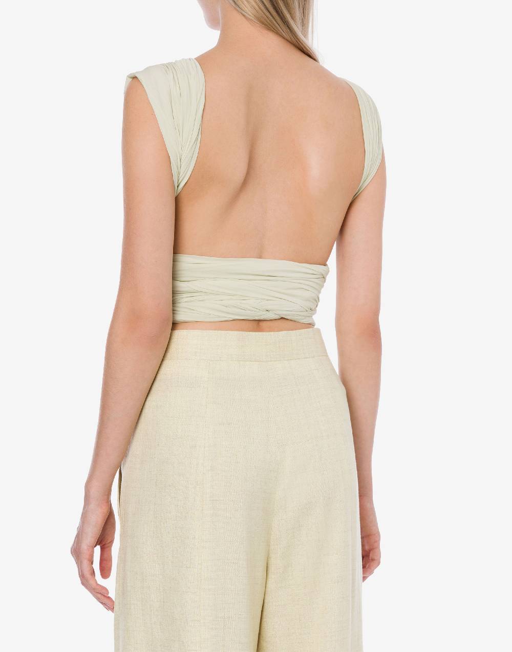 Philosophy Di Lorenzo Serafini Body in jersey con drappi 2025