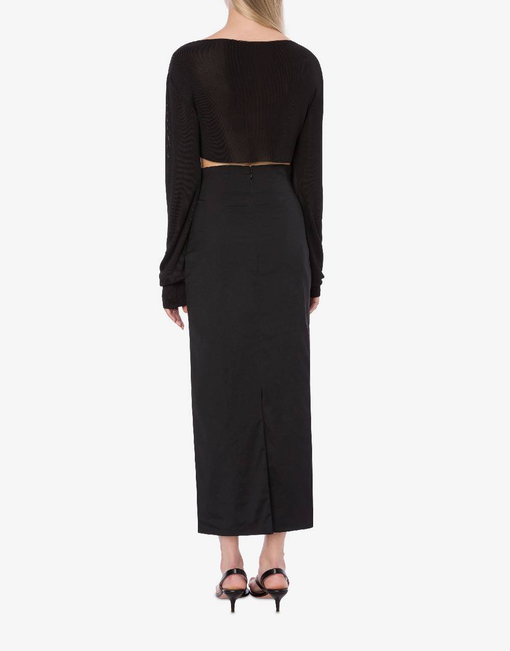 Philosophy Di Lorenzo Serafini Maglia crop con piercing Italy