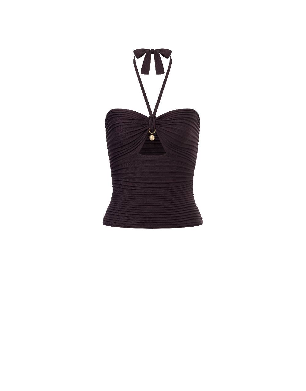 Philosophy Di Lorenzo Serafini Top stretch con piercing In Linea
