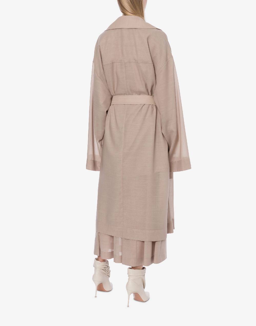 Philosophy Di Lorenzo Serafini Trench in voile di lana Consegna Veloce