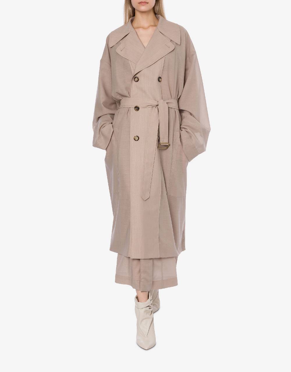 Philosophy Di Lorenzo Serafini Trench in voile di lana Consegna Veloce