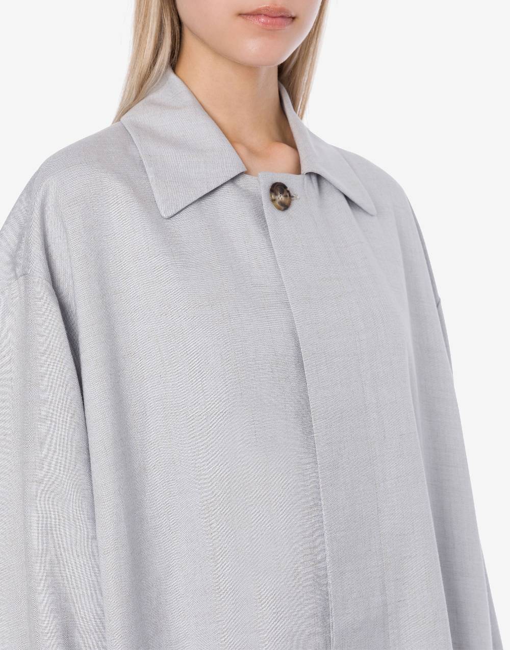 Philosophy Di Lorenzo Serafini Cappotto leggero in tela di misto lino Promozione Limitata