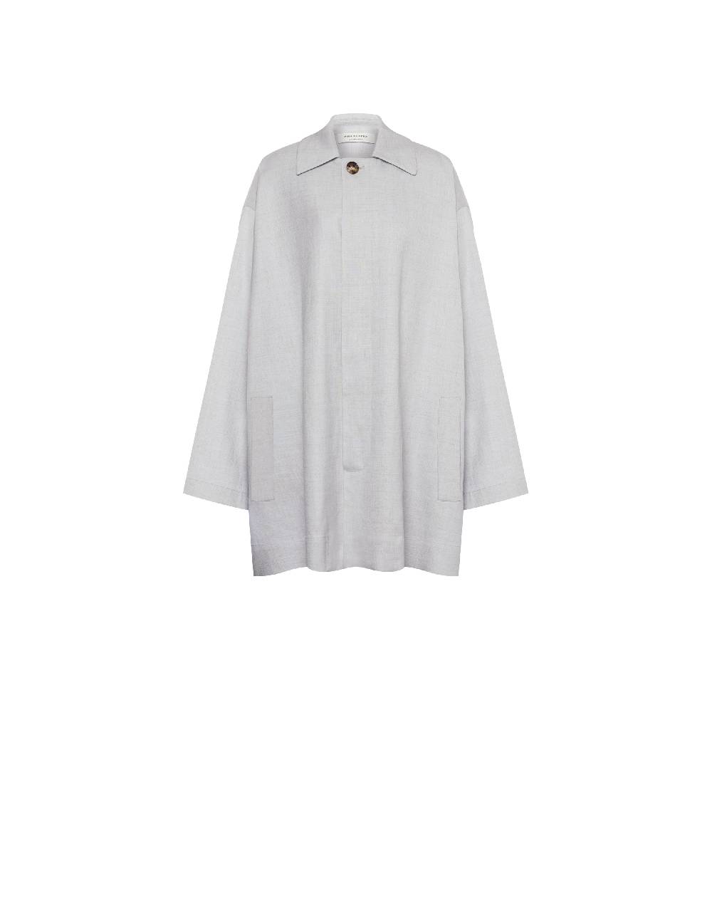Philosophy Di Lorenzo Serafini Cappotto leggero in tela di misto lino Promozione Limitata