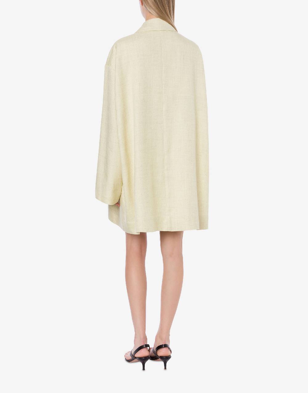 Philosophy Di Lorenzo Serafini Cappotto leggero in tela di misto lino Fino Al -60%