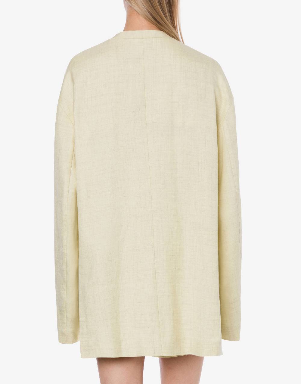 Philosophy Di Lorenzo Serafini Giacca oversize in tela misto lino Affare Del Giorno