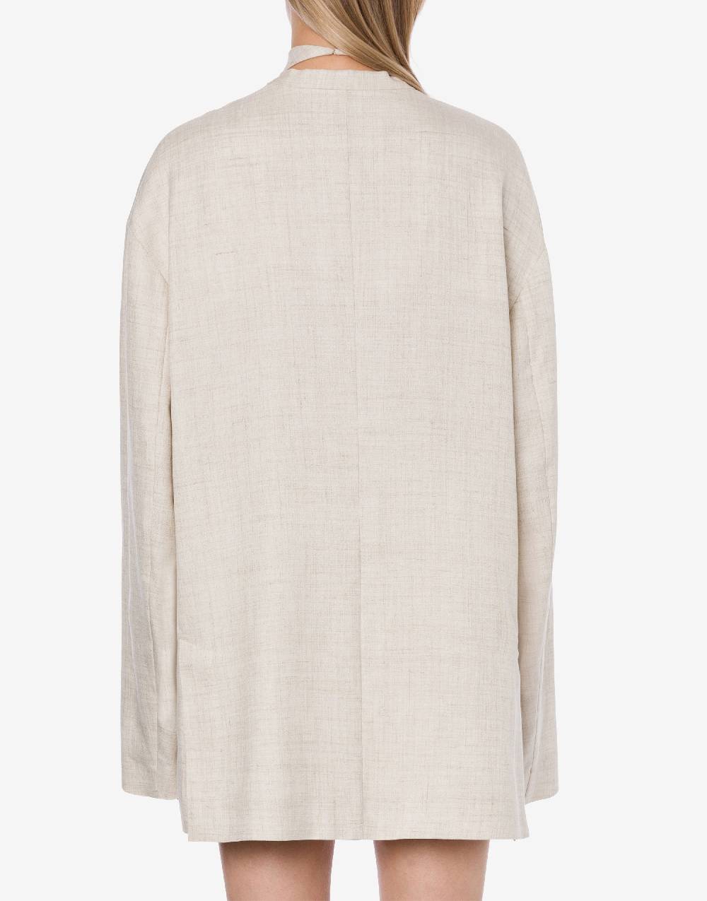 Philosophy Di Lorenzo Serafini Giacca oversize in tela misto lino Prezzo Ridotto