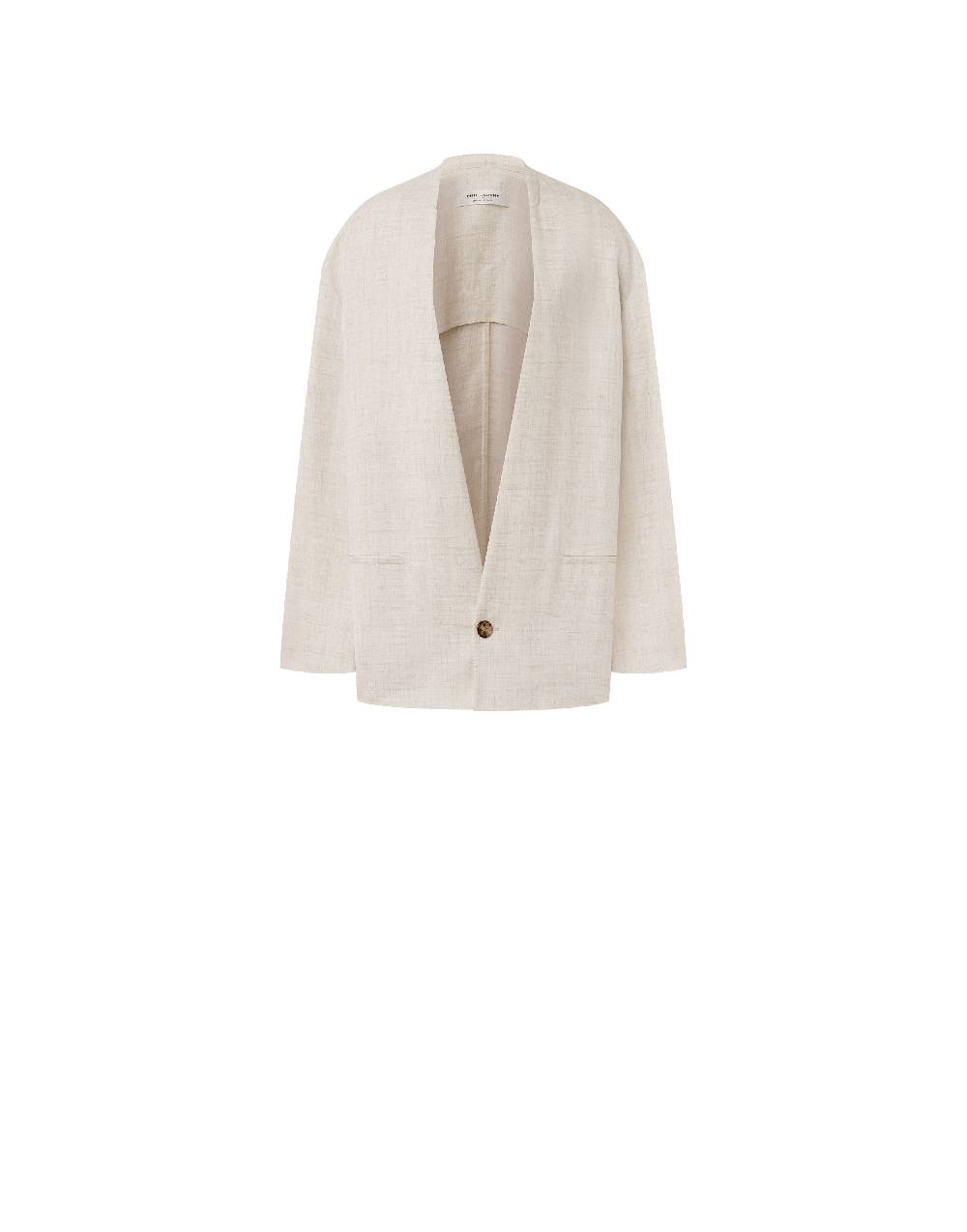 Philosophy Di Lorenzo Serafini Giacca oversize in tela misto lino Prezzo Ridotto