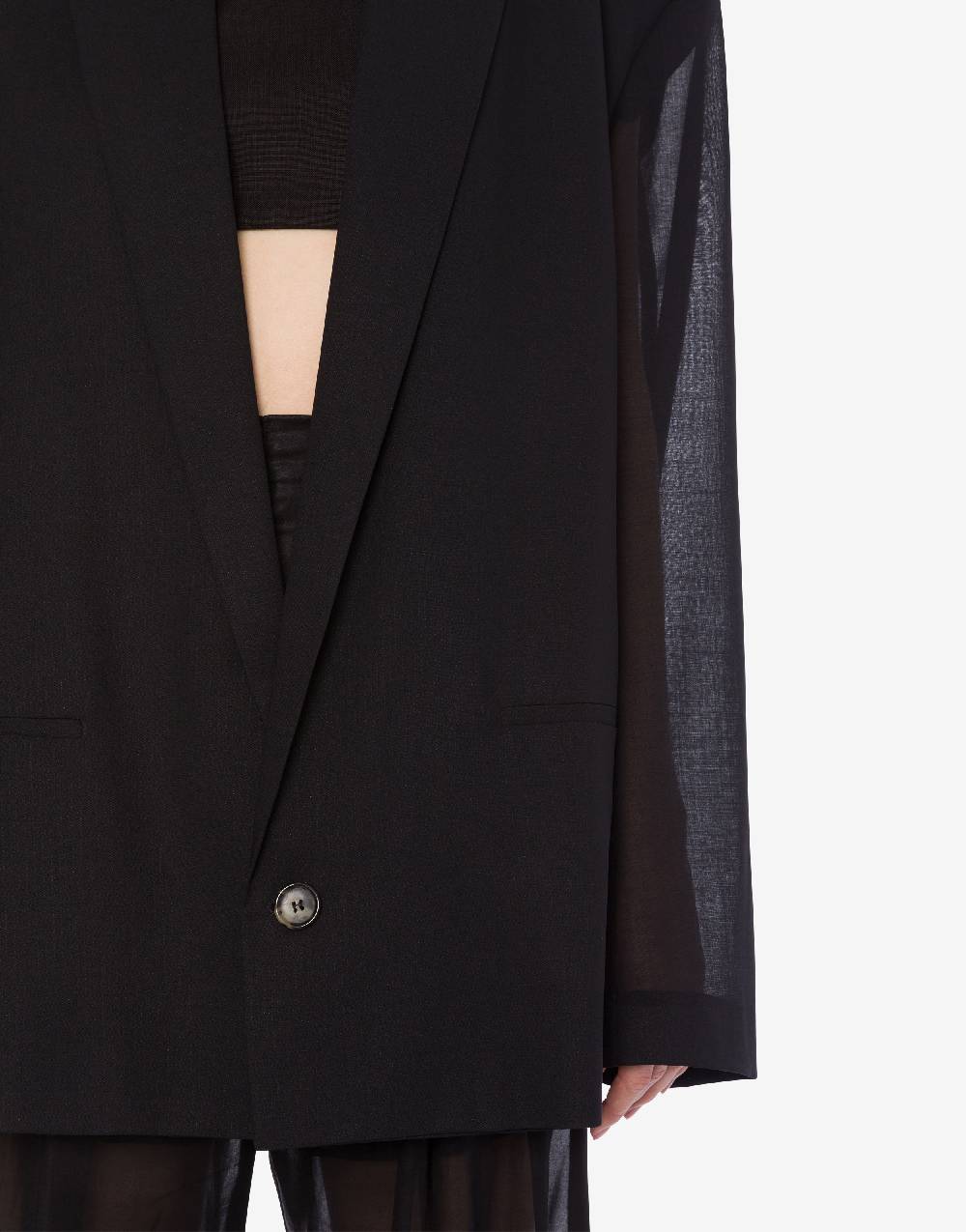 Philosophy Di Lorenzo Serafini Giacca oversize in voile di lana Sottocosto