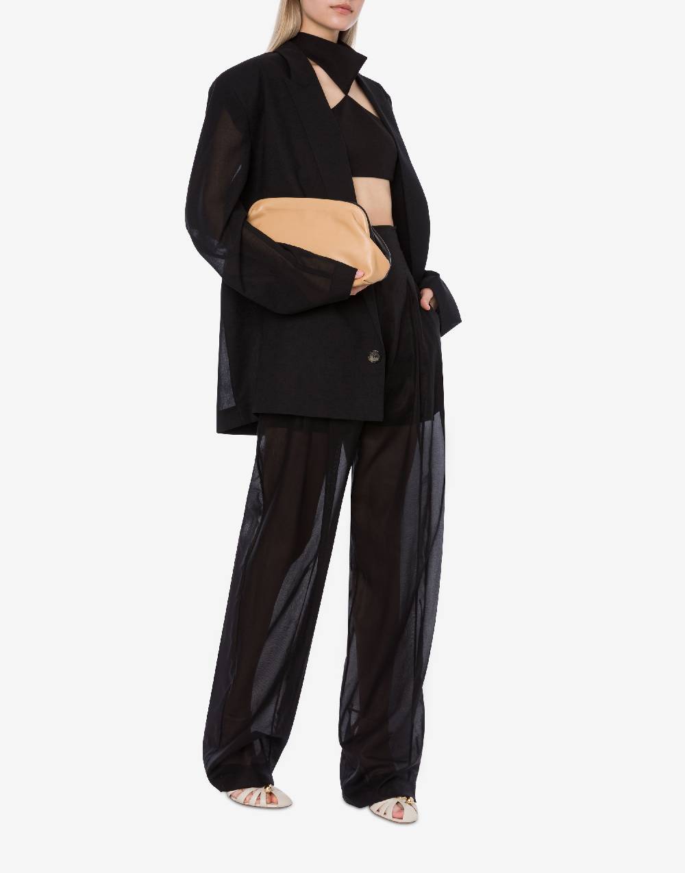 Philosophy Di Lorenzo Serafini Giacca oversize in voile di lana Sottocosto